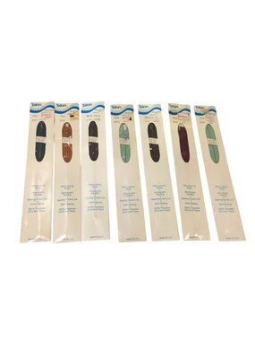 TALON Polyester Zippers 12" 14 " Cinnamon Brown Dark Green Mint Wine